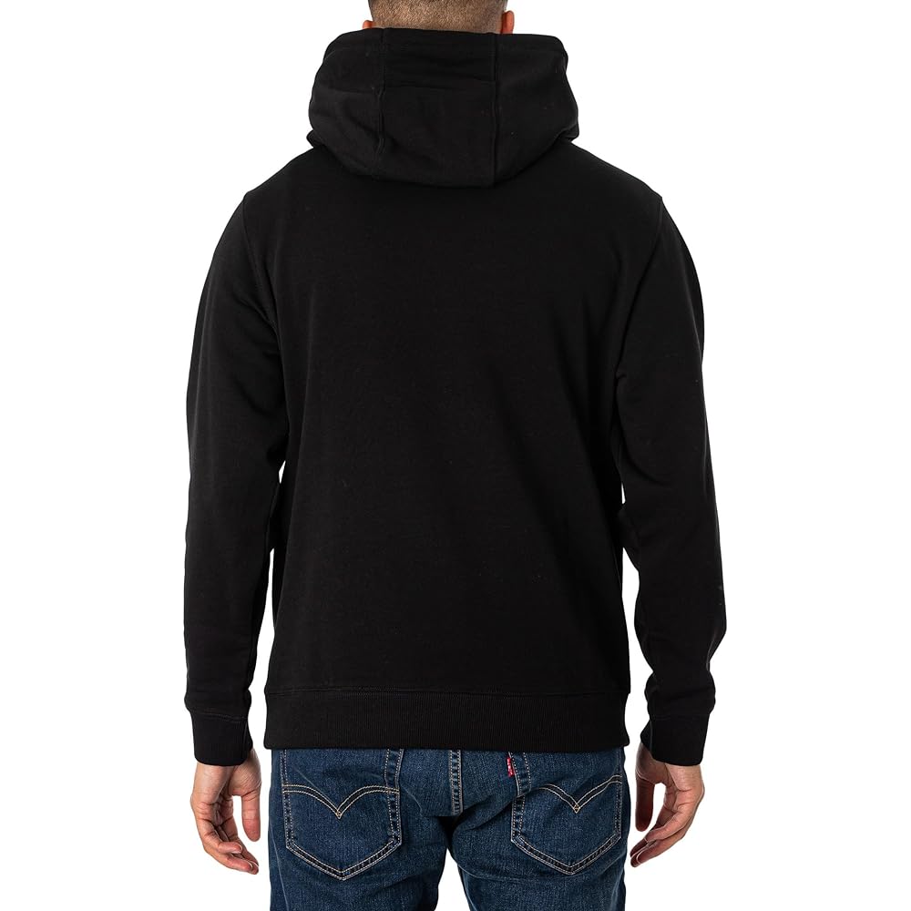 [HUGO] Graphic Print French Terry Cotton Hoodie Men's