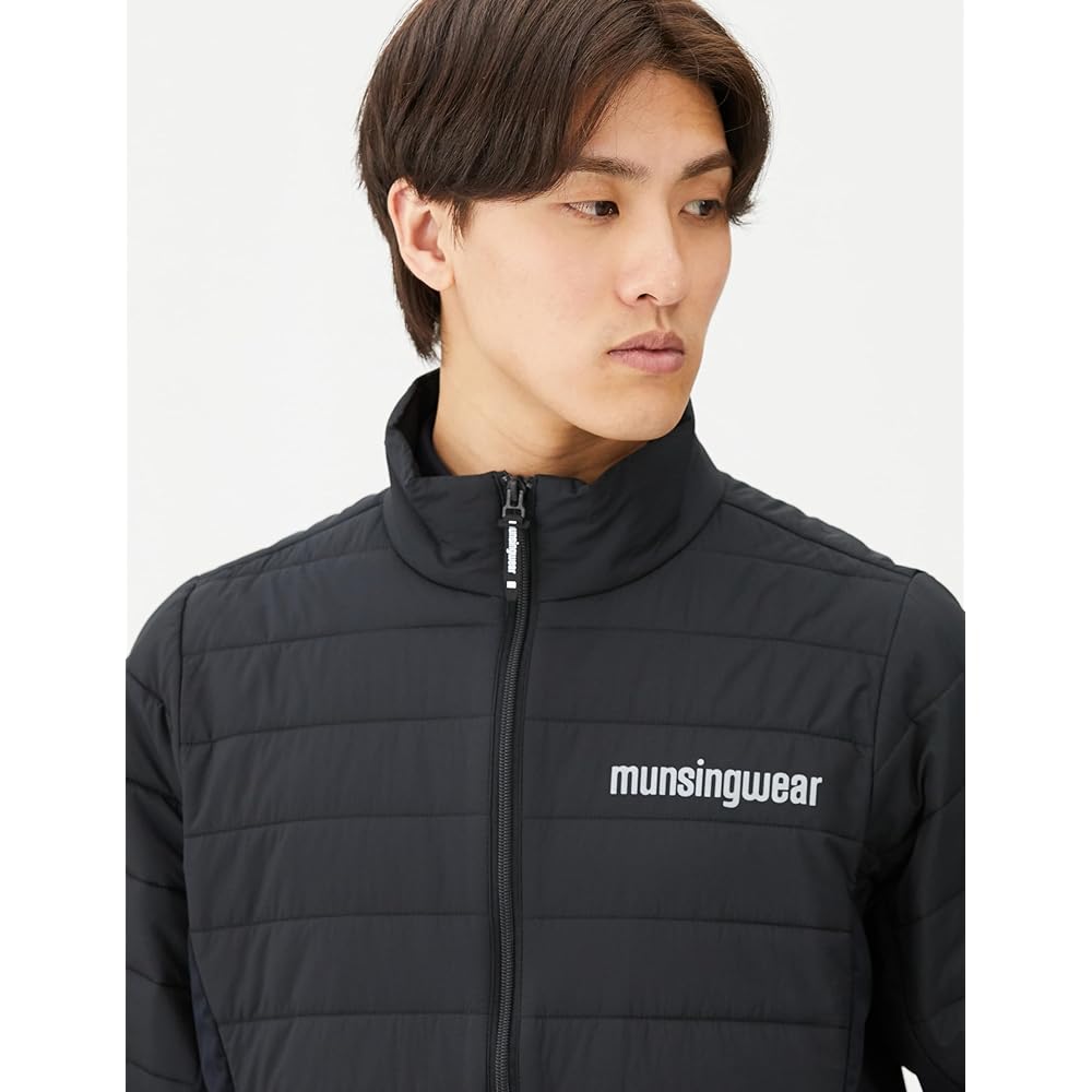 [Munsingwear] Full Zip Blouson [ENVOY] Heat Navi Heat Storage Water Repellent Insulation Cold Protection Lightweight Golf MEMWJK05 Men's