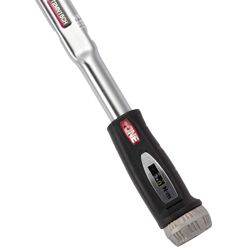 TONE Preset Torque Wrench (Direct Set Compact Head Type) T2MN10CH-QL Drive Angle 6.35mm (1/4") Black 10N・m