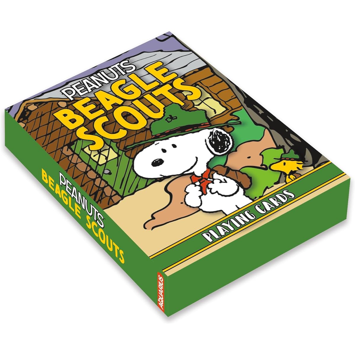 AQUARIUS Snoopy Beagle Scouts Playing Cards – Snoopy Beagle Scouts Themed Card Deck for Your Favorite Card Games – Officially Licensed Peanuts Merchandise & Collectibles