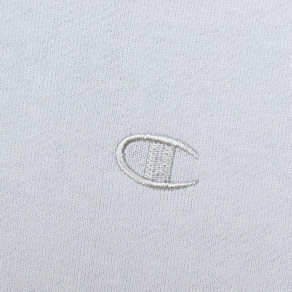 [Champion] Parka, Long Sleeve, Fleece, Embroidery, One Point Logo, Hooded Sweatshirt, Women's Basic, CW-Y107