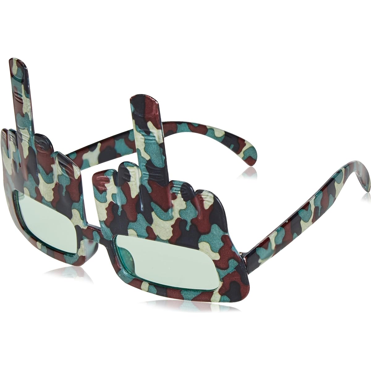 Beistle 60393 Camo Red Neck Salute Fanci-Frames