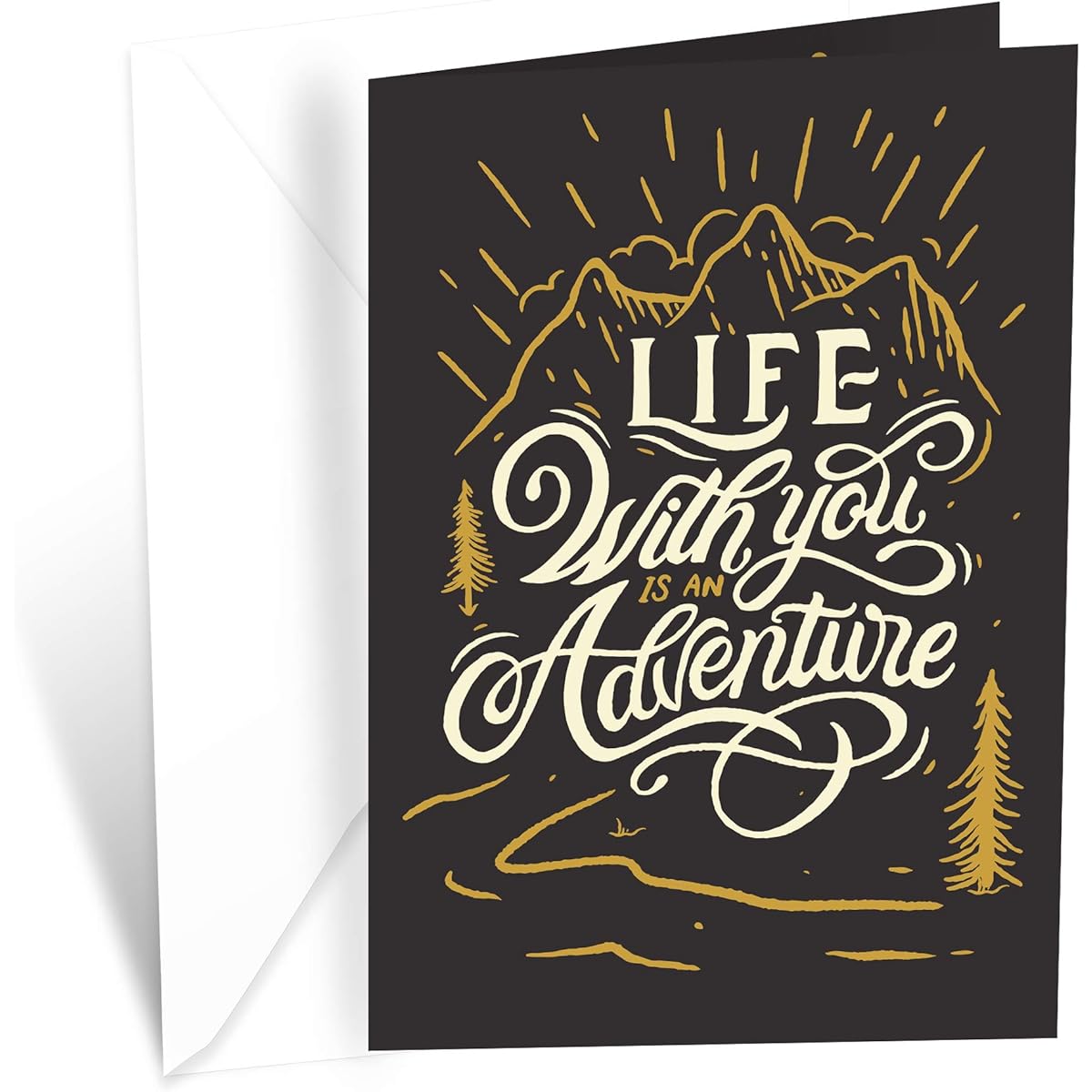 Prime Greetings Valentine's Day Card Life With You is an Adventure