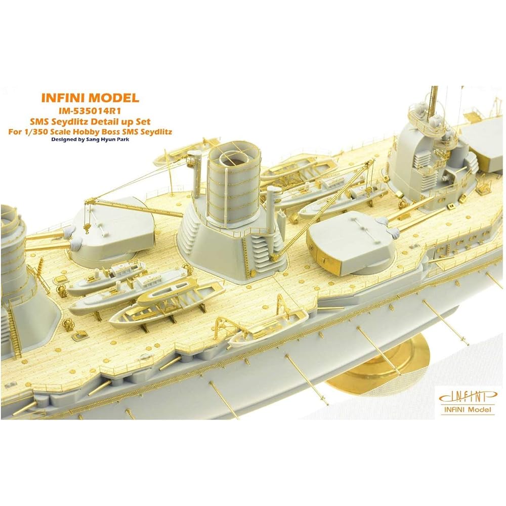 Infini Model 1/350 IM Series for German Navy Battlecruiser Seydlitz (for HB) Plastic Model Parts IM53514
