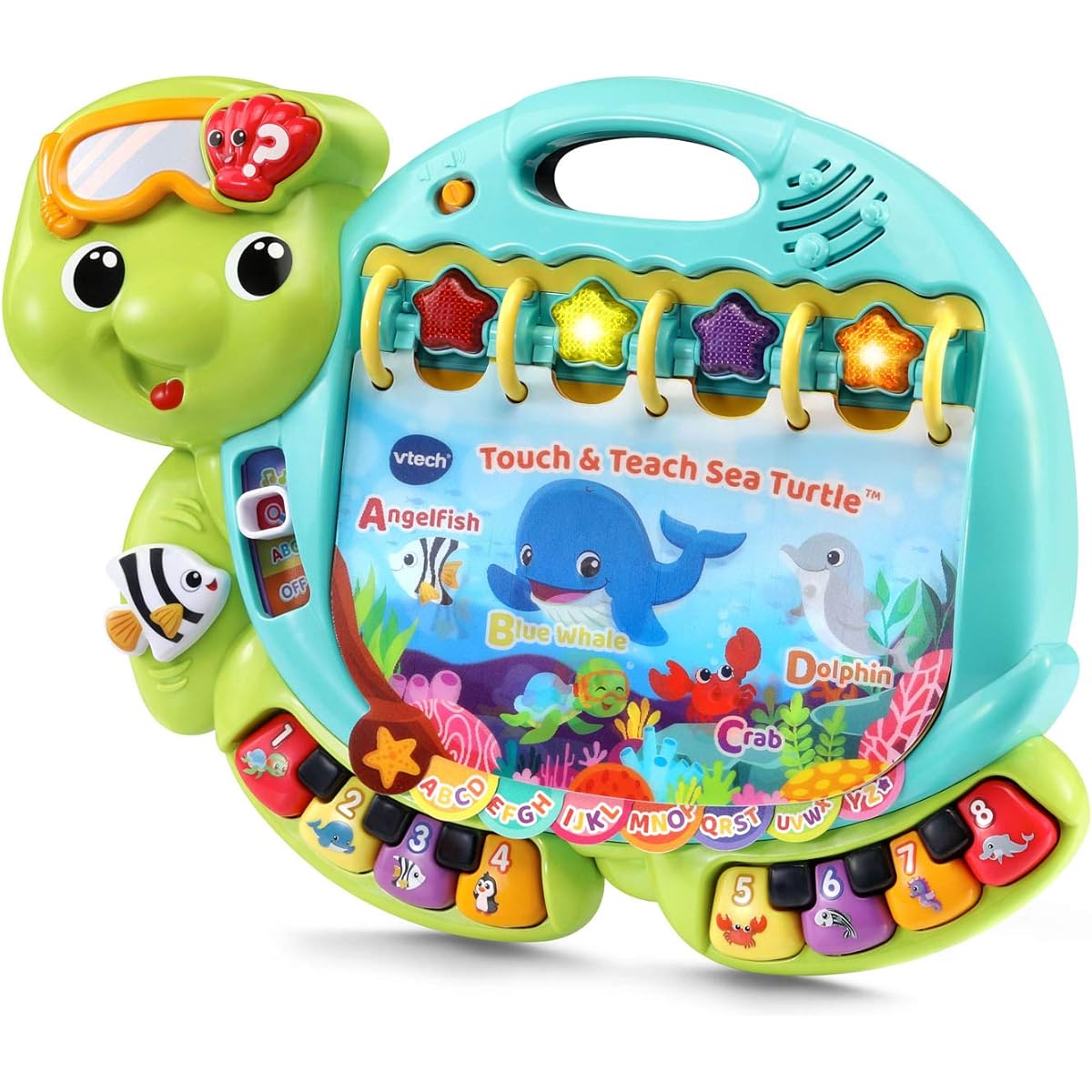 VTech Touch and Teach Sea Turtle Interactive Learning Book
