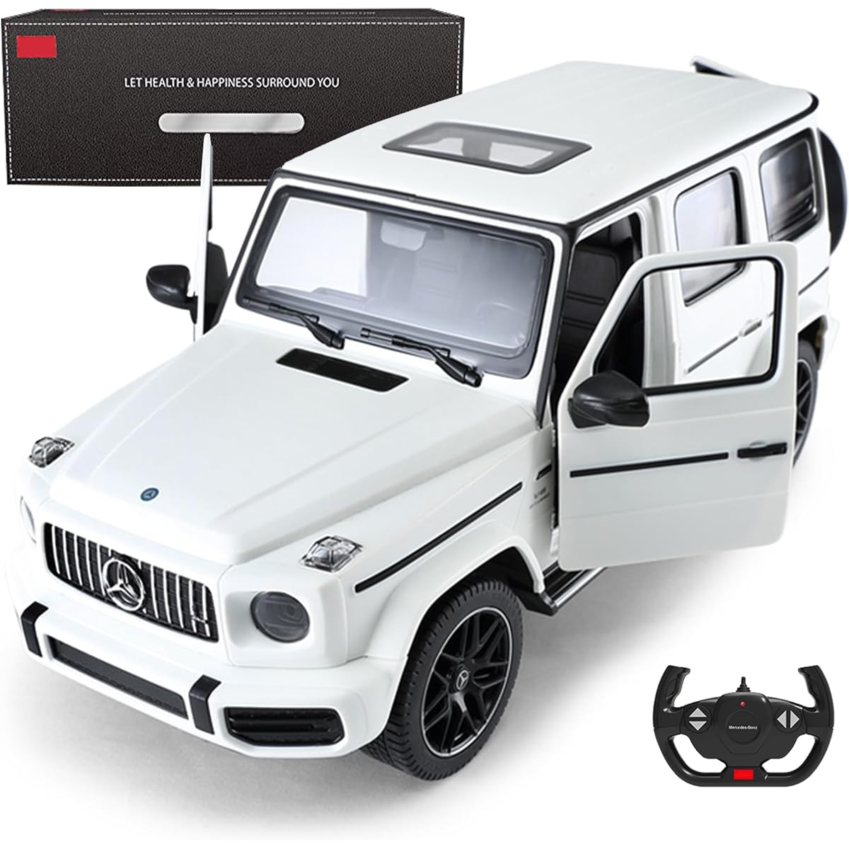 RASTAR◇Mercedes-Benz (G-Class) G63AMG◇Licensed RC 1/14 Radio Control Car/White