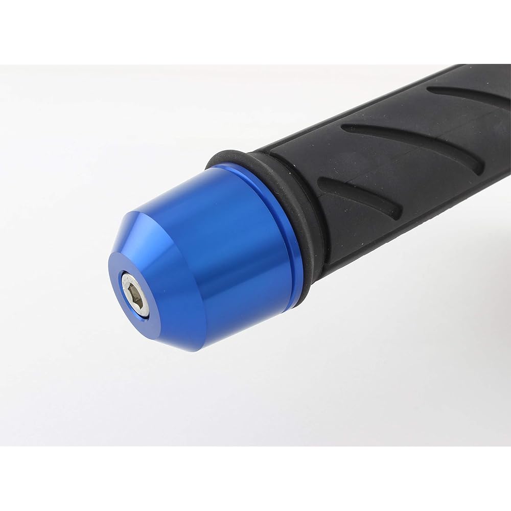 POSH Motorcycle Supplies Handlebar End Middle Weight Bar End Yamaha Genuine Handle M6 Type YZF-R25 and Others Blue 032699-01-10 Bar End Cap