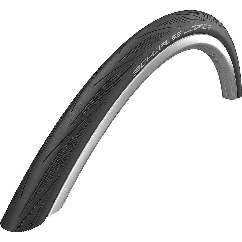 Schwalbe [Genuine] Lugano 2 700x25C Clincher Kevlar Bead 11654009 [Road Entry/Training] Black