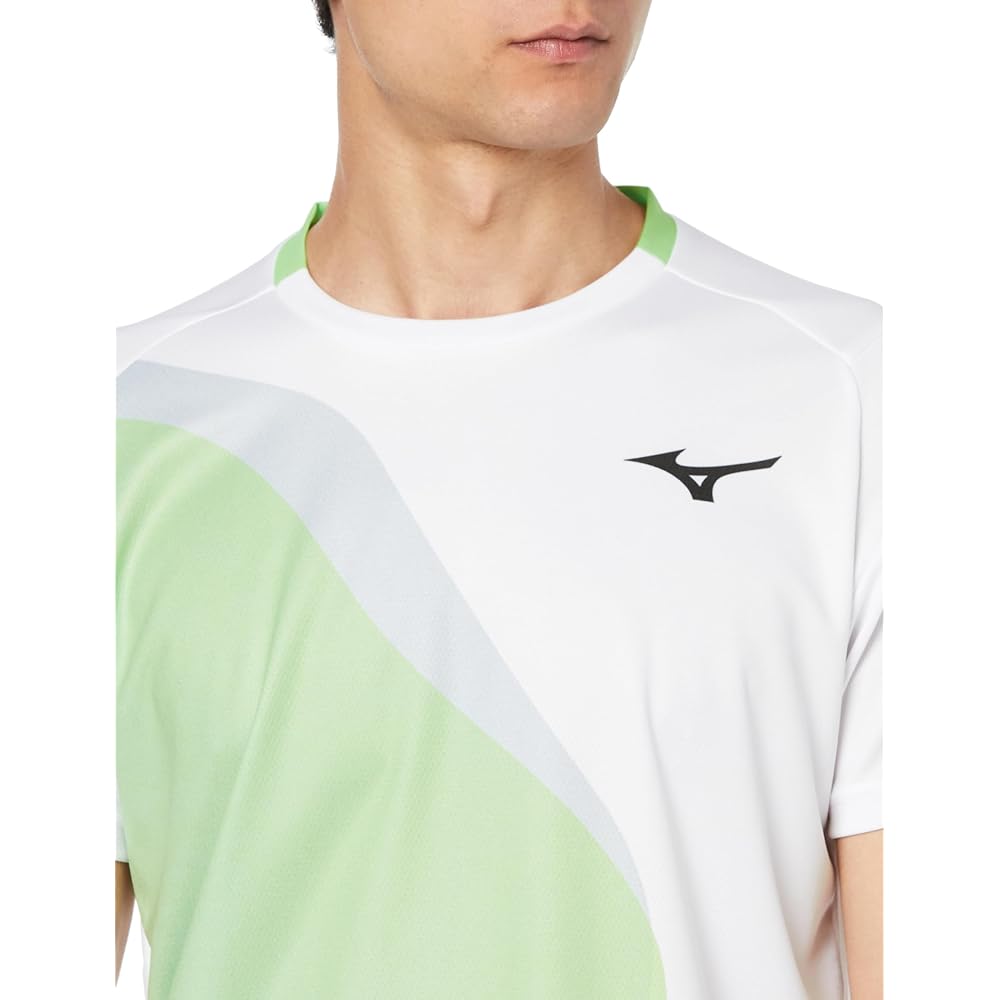 [Mizuno] Tennis Wear Game Shirt Sweat Absorbent Quick Drying Easy to Move Soft Tennis Wear 62JAA502