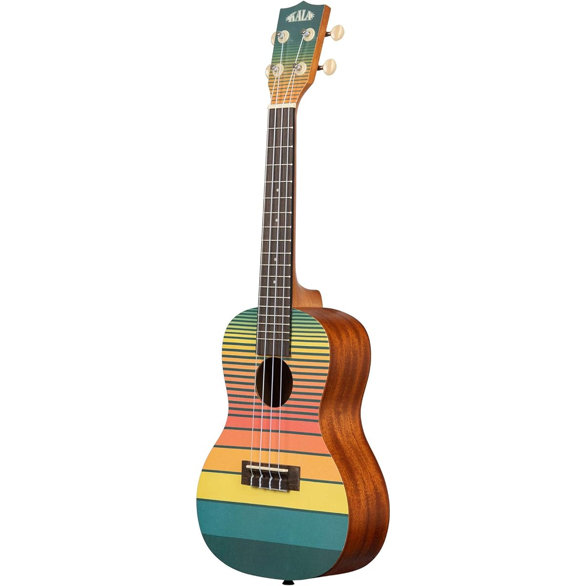 Kala Collection 4 string ukulele right Dawn Patrol Concert (KA-SURF-DAWNPATROL)