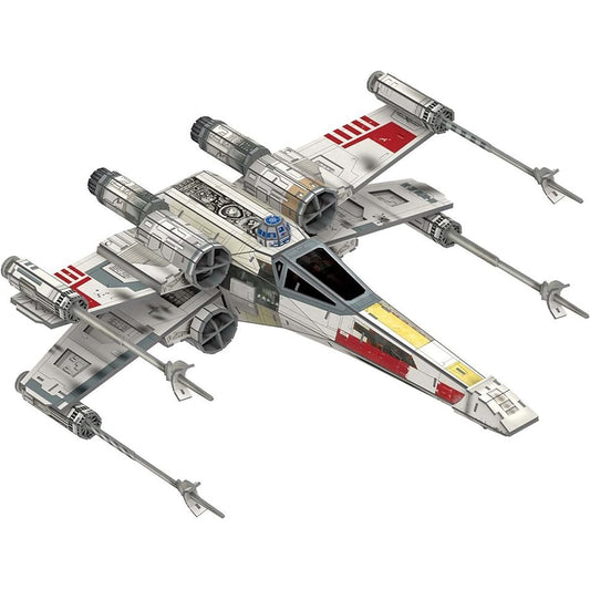4D Cityscape Star Wars 3D Paper Model Kit (Star Wars X-Wing Starfighter T-65B)