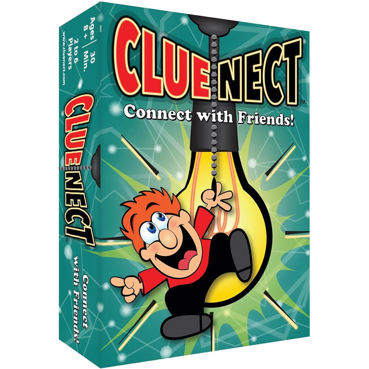 CLUENECT: A Wildly Fun Clue Deciphering Game - Connect, Discover, and Laugh with Friends and Family – The Makers of Moose Master, Green