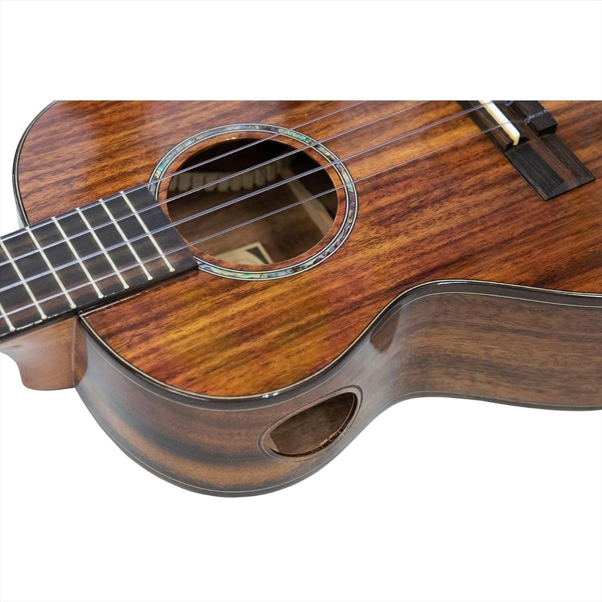 Domestic inspection completed [Kai UKULELE] KT-5000R Tenor size ukulele (with built-in pickup and case) Natural