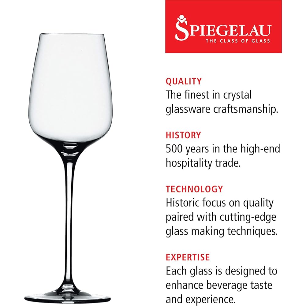 Spiegelau Wills Burger Anniversary White Wine Glass 365ml 1416182 4 pieces