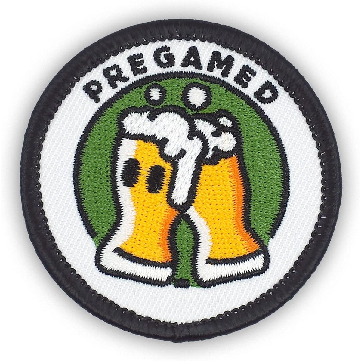 Winks For Days Adult Benefit Badge Embroidered Iron-On Patch (Call My Mom)