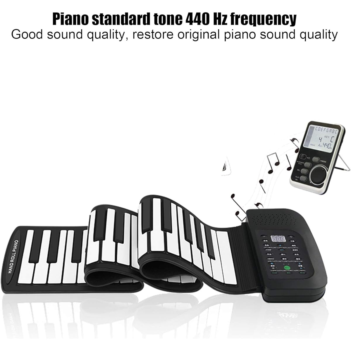 Roll Up Piano Keyboard, Roll Up Piano, Waterproof Family Friends for Kids Children (88 Keys English)