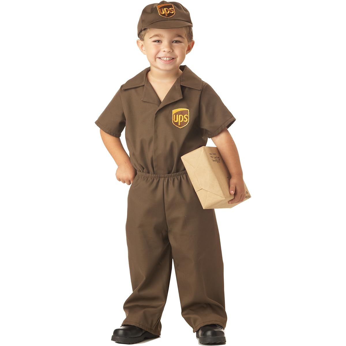 The UPS Guy Toddler Costume The UPS Guy Toddler Costume UPS Guy Toddler Costume♪Halloween♪Size: 4/6