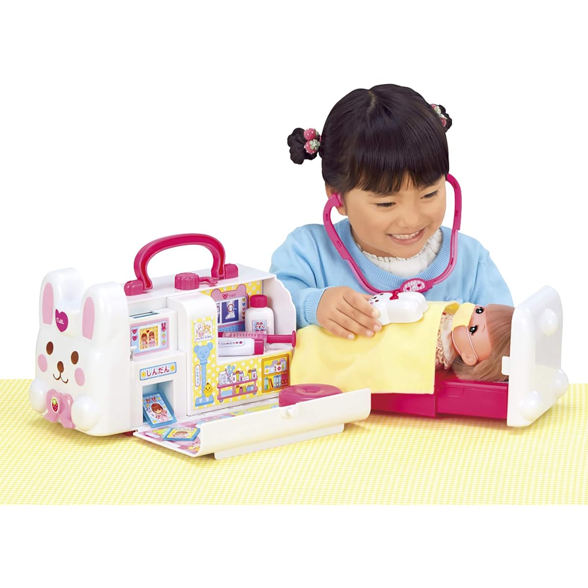 Mel-chan Care Parts Lots of Talking Rabbit Ambulance