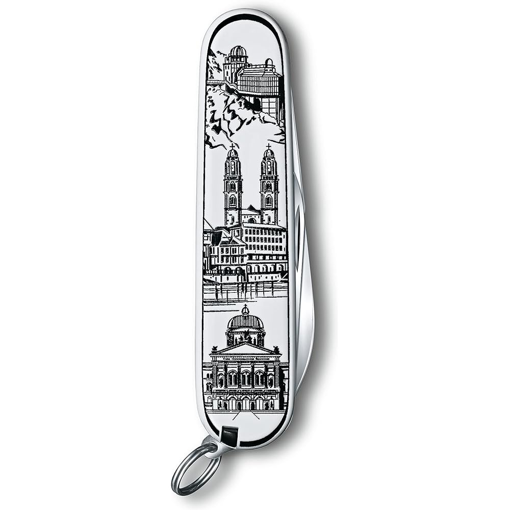 VICTORINOX Cadet Swiss Spirit Limited Edition 2022 Outdoor Knife [Domestic genuine product, warranty included] White 84mm