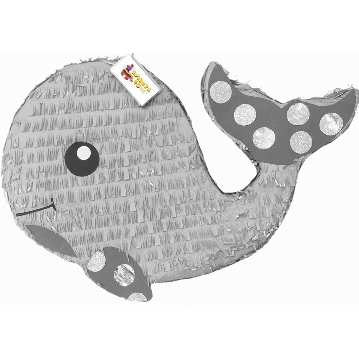 Silver Whale Gender Reveal Pinata What whale it be.