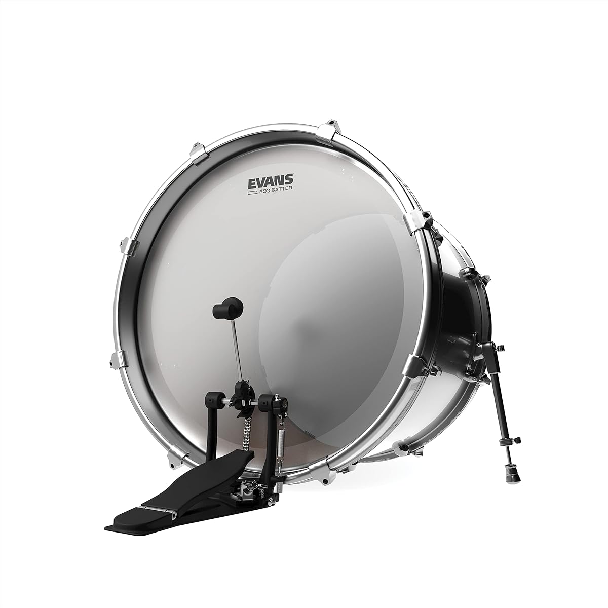 EVANS Evans Bass Drum Head EQ3 Frosted BD26GB3C / EQ3 Bass Batter Heads (two-ply,6.5mil + 6.5mil + 10mil ring) 26 inches [Domestic regular product]