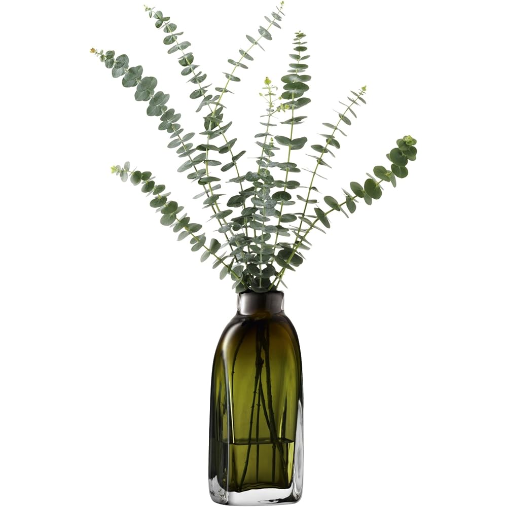LSA Flower Vase Green Height 26cm TAFFETA G1415-26-392