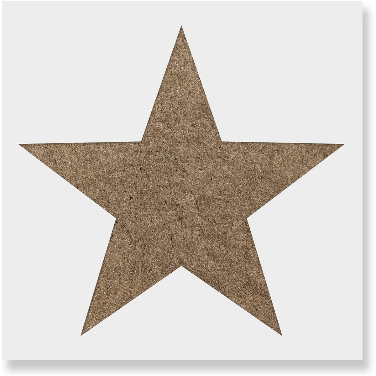 Star Stencil Template for Walls and Crafts - Reusable Stencils for Small & Large Painting