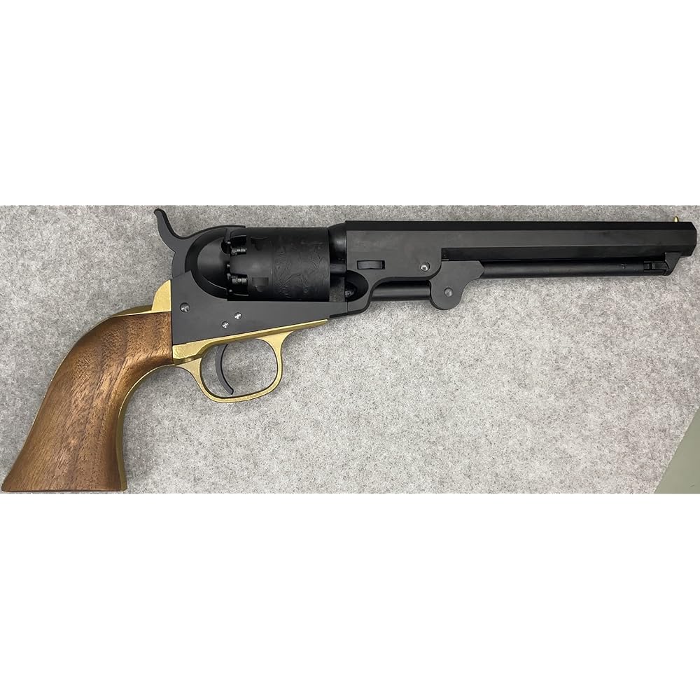 CAW M1849 Pocket Late Model 6-shot/6-inch Barrel Heavy Weight Black Model Gun Complete Product CAW-MV10FS