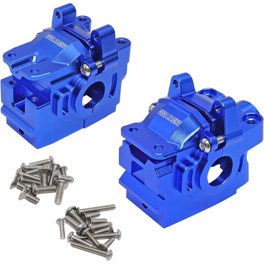 CODA RACING Alloy Front & Rear Differential Housing Gearbox Traxxas 1/10 4X4 Slash Stampede Hose Rustler 4WD VXL-Replacement Parts 6880 6881