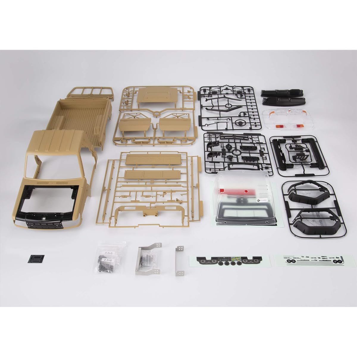 [Killerbody] 48734 1/10 Toyota Land Cruiser 70 DIYKIT Military Desert Fit for Traxxas TRX-4