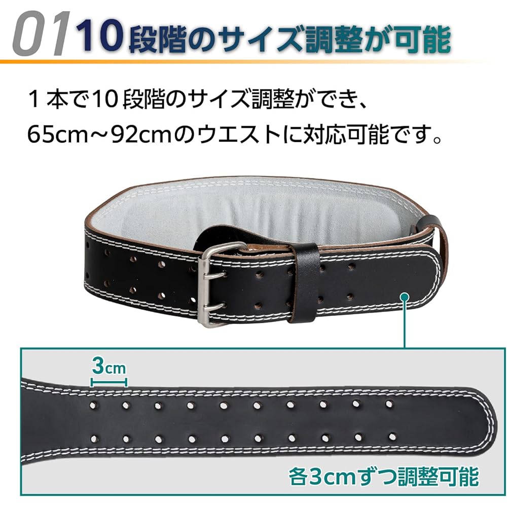 Bodytech Leather Belt, Training Belt, Power Belt, Muscle Training Belt, Waist Belt, Lower Back Pain Belt, Lifting, Dipping Belt, Dips, Squats, BTS22CM018