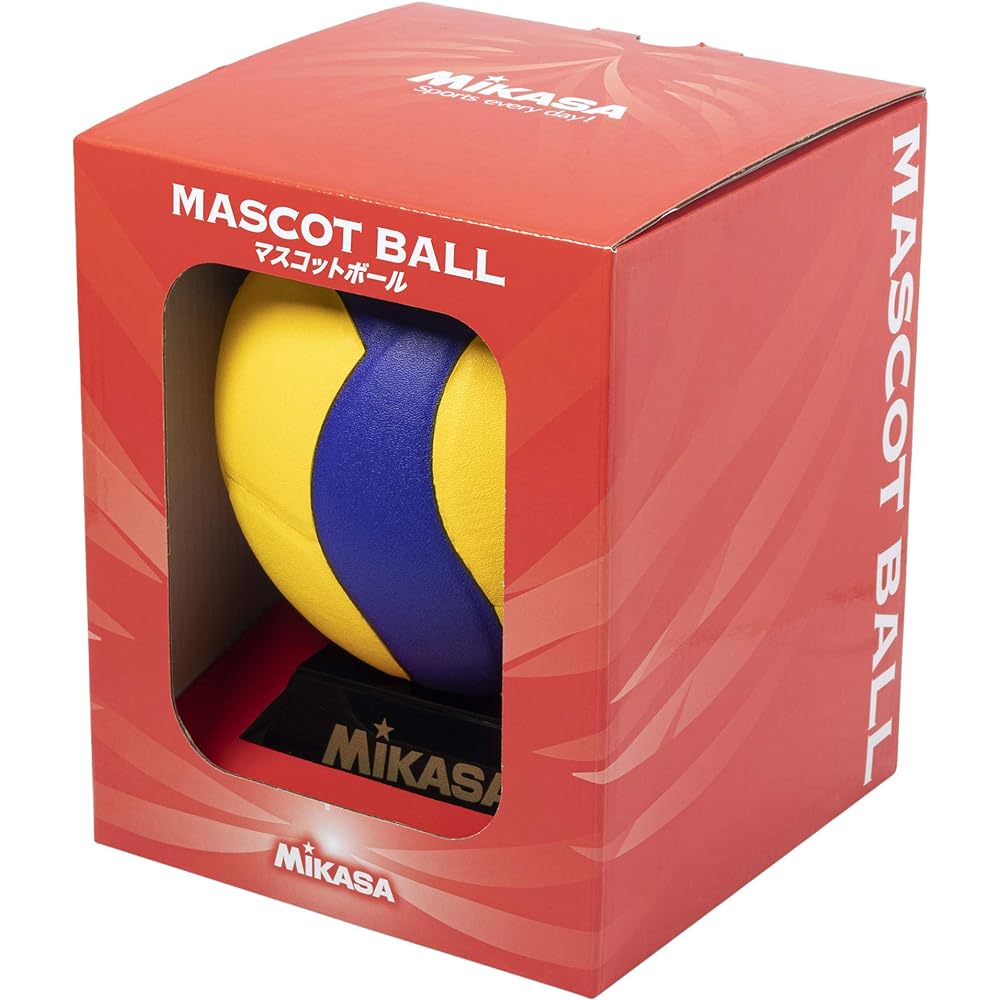 MIKASA Graduation Souvenir Signed Ball/Mascot Ball Volleyball with Decorative Ball Stand V030W V030W-V