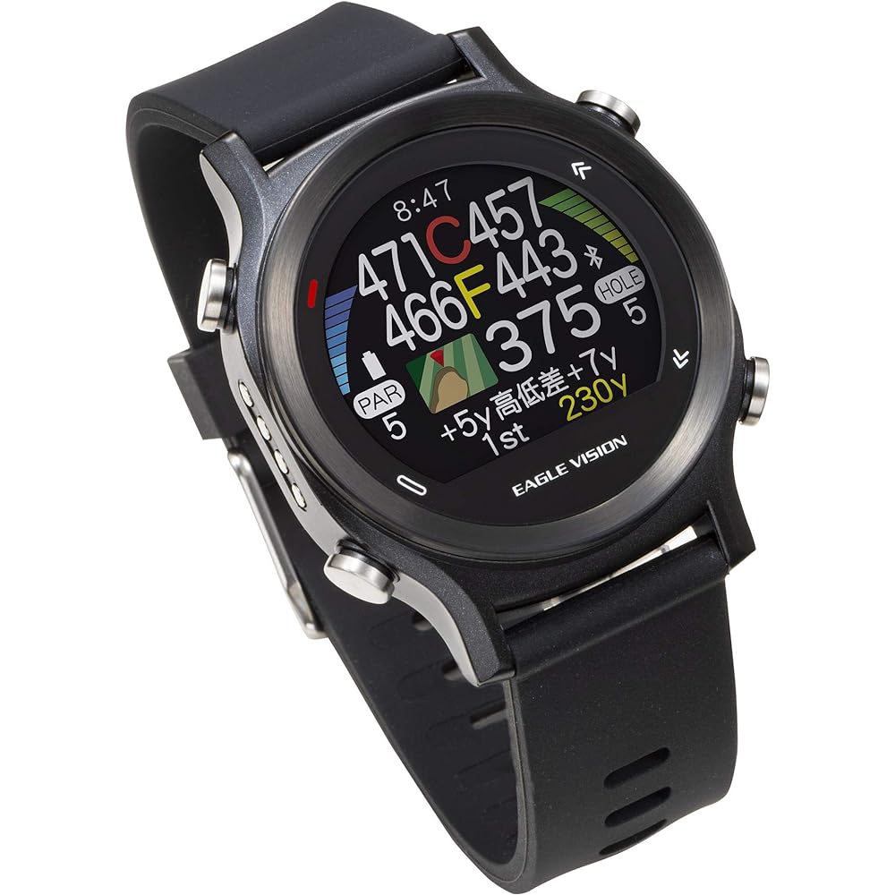 Asahi Golf EAGLE VISION watch ACE EV-933 BK