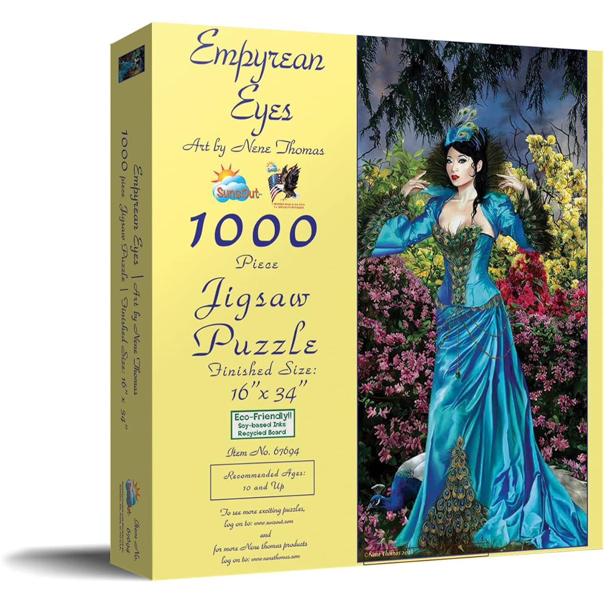 SUNSOUT INC Empyrean Eyes Jigsaw Puzzle 1000 Pieces