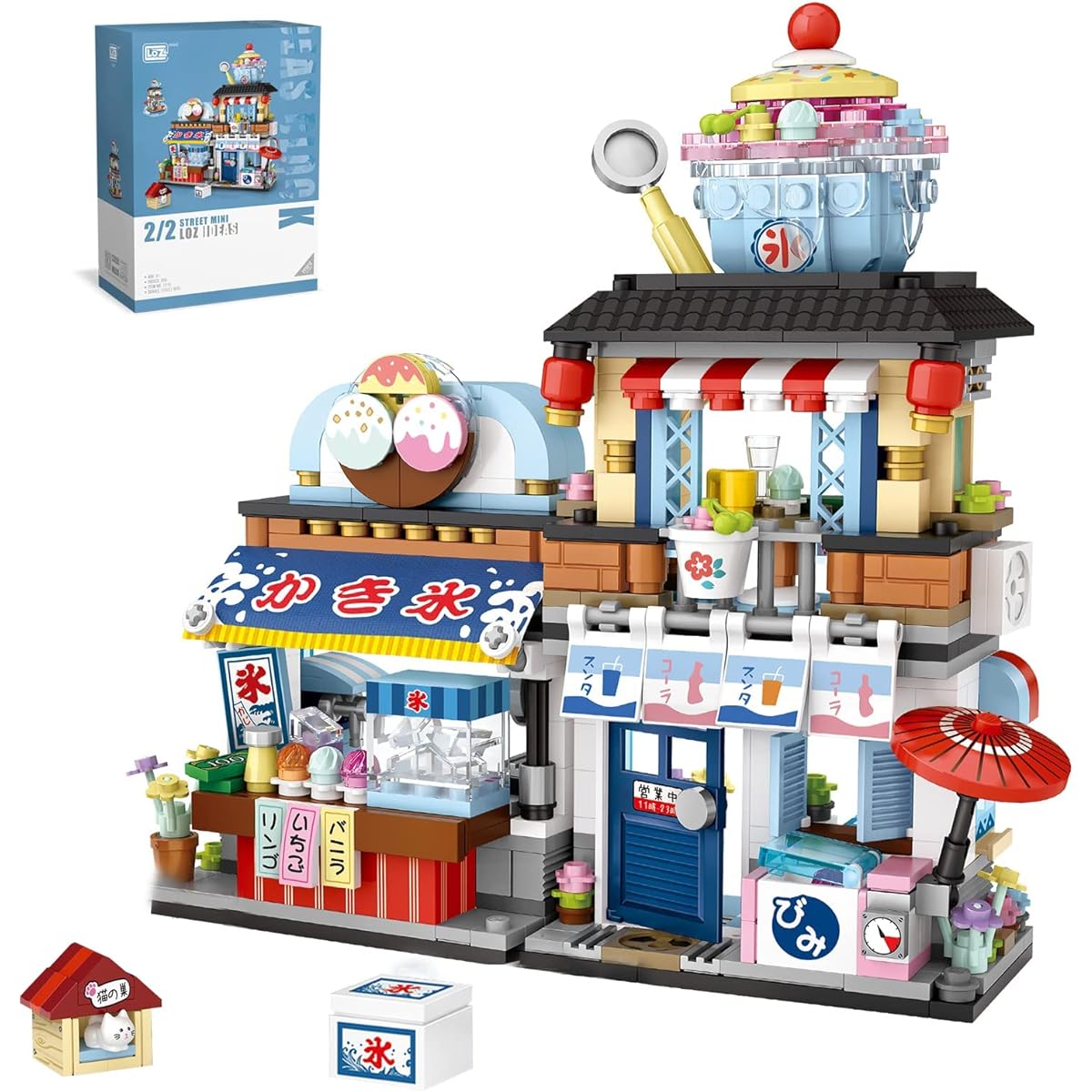 Drucappin Building Blocks Children's Building Blocks Toys - Japanese Toys - Adult Building Blocks Set Assembly Toys Toys Assembly Set
