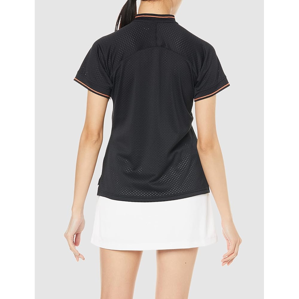 [Mizuno] Tennis Wear Dry Aeroflow Game Shirt Keep Light Highly Ventilated Dynamotion Fit 62JA2200 Women's