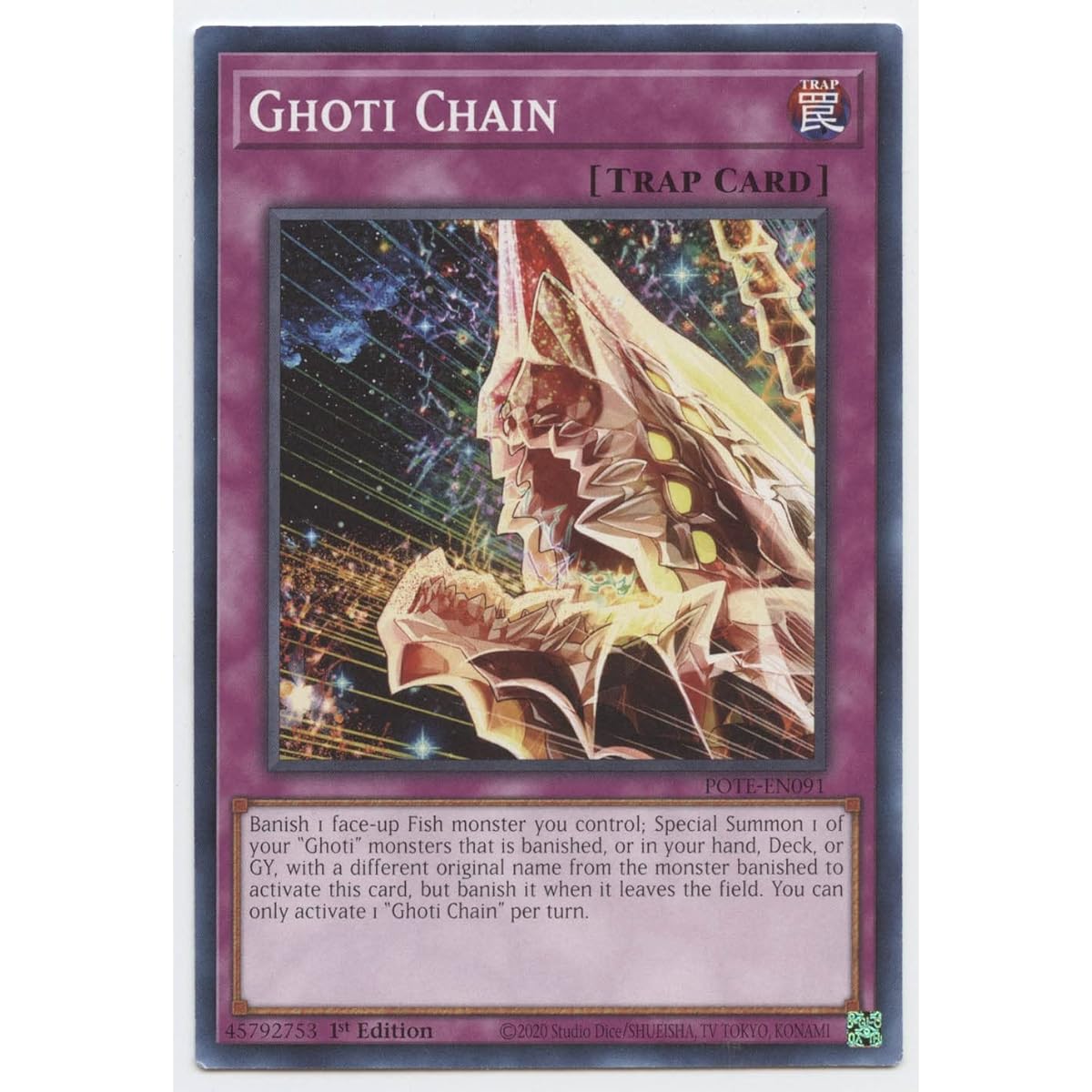 Ghoti Chain POTE-EN091 Common First Edition