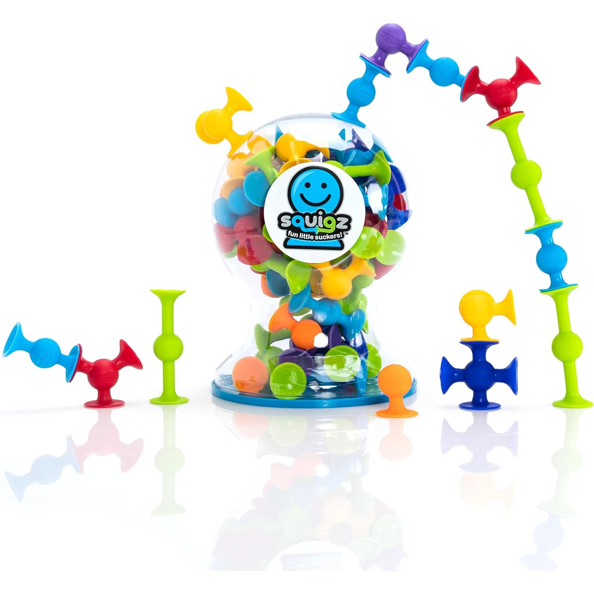 Fat Brain Toys Squigz Deluxe 50 Piece Set
