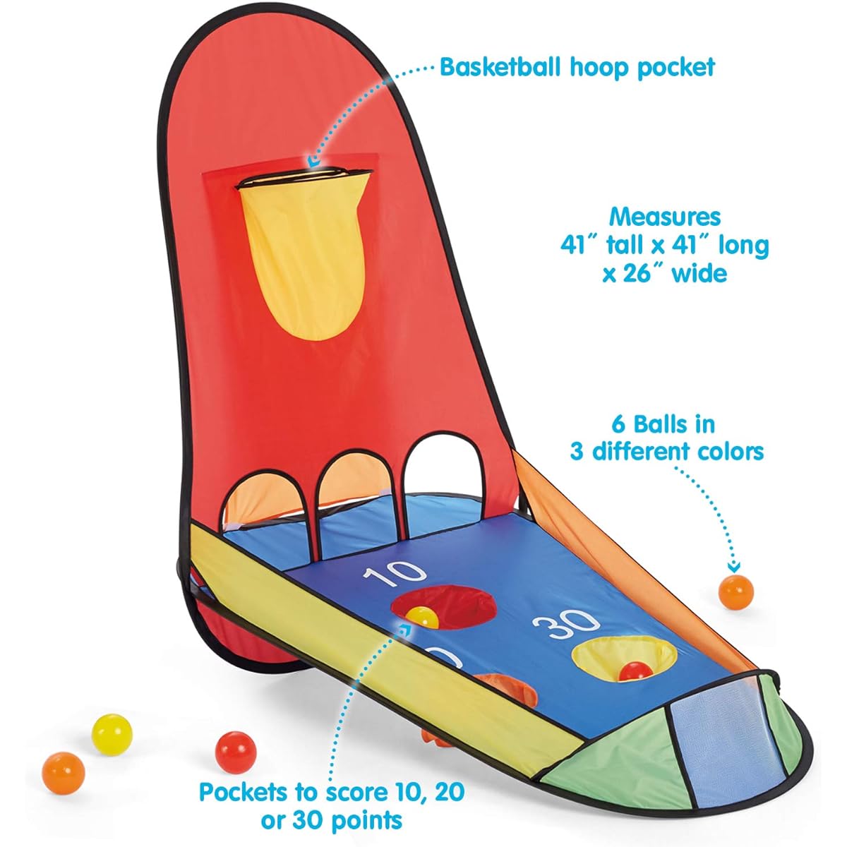 Kidoozie Pop-up Basketball Game
