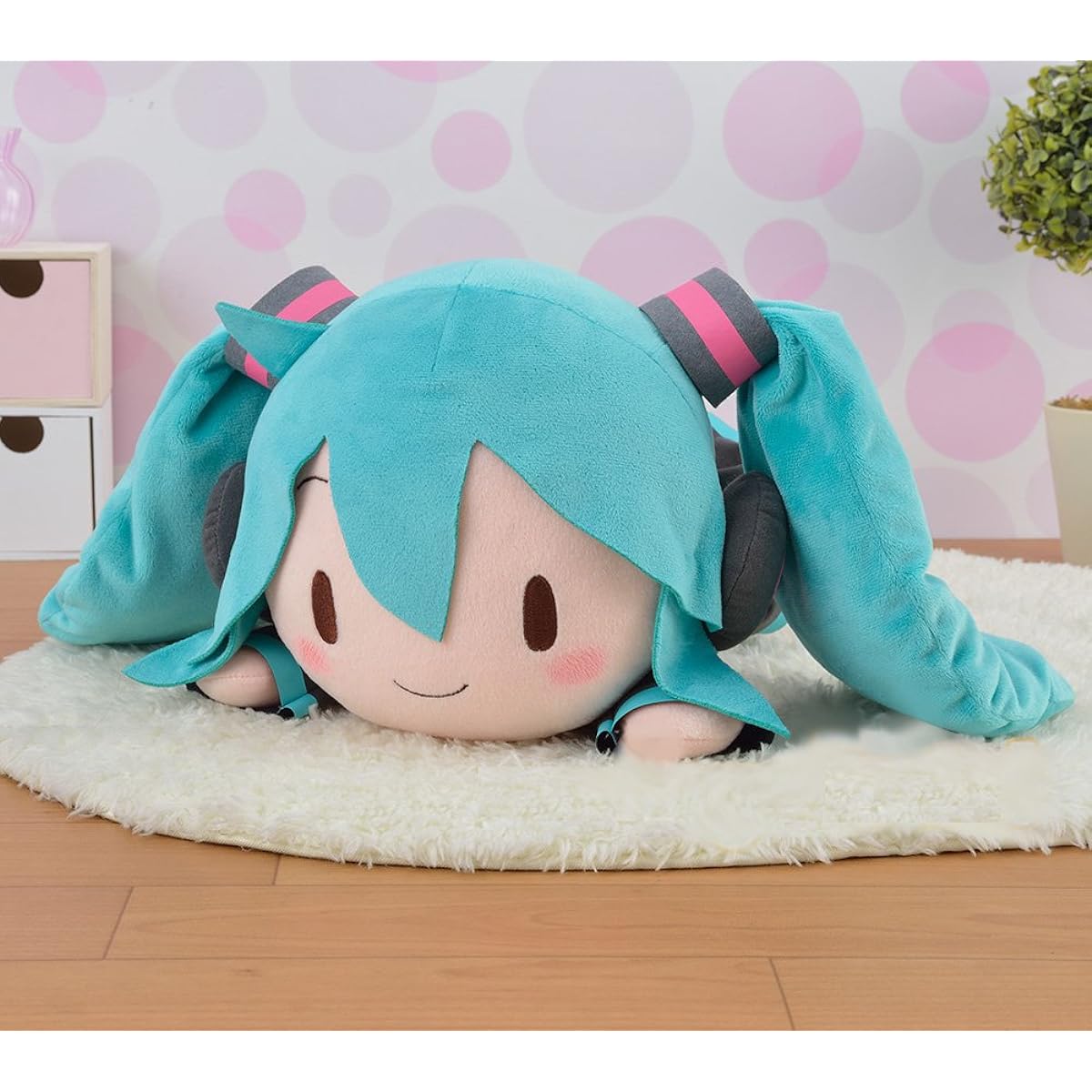 Hatsune Miku series MEJ lying down plush toy 40cm BIG size