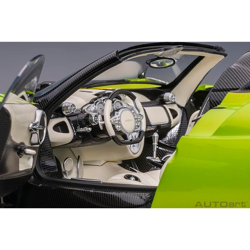 AUTOart 1/18 Pagani Huayra Roadster Metallic Light Green Finished Product 78288