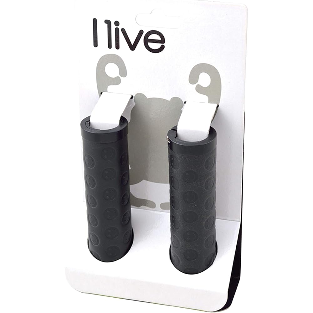 I live Bicycle Grip [Smile Grip Leather] Left and Right Set