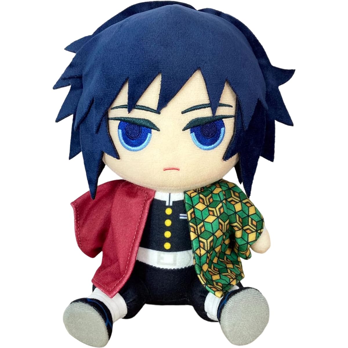 Great Eastern Entertainment Demon Slayer: Kimetsu no Yaiba Giyu Tomioka Sitting Plush 7" Tall