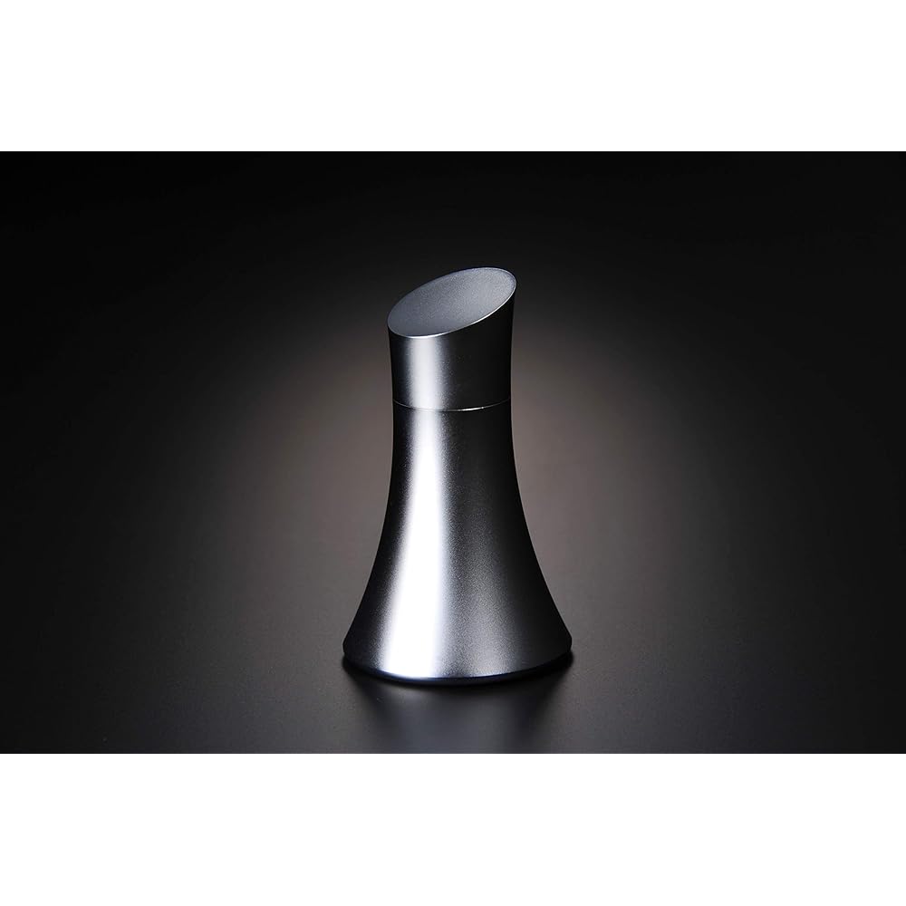 [Mini urn moonlight for hand-held memorial service] Height 72mm Ashes Container Sharing Ashes Buddhist Fixtures Memorial Aluminum Screw Type Domestic Made in Japan