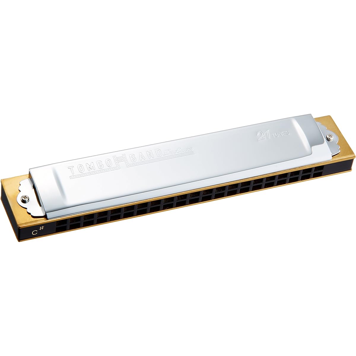 Tombo TOMBO double note harmonica in A key special Tombo band 21 holes 1521