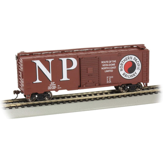 Bachmann Trains - 40' Box Car - North Pacific # 43099 - HO Scale