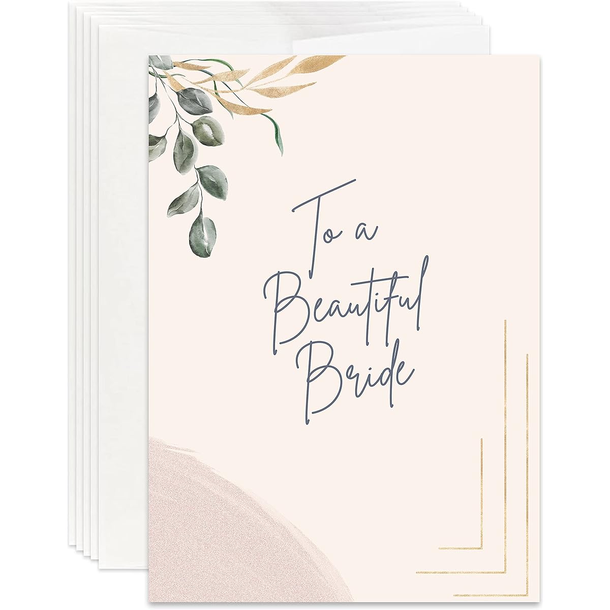 Christian Bridal Shower Cards Christian Bride Cards Christian Bridal Cards (Pack of 12)