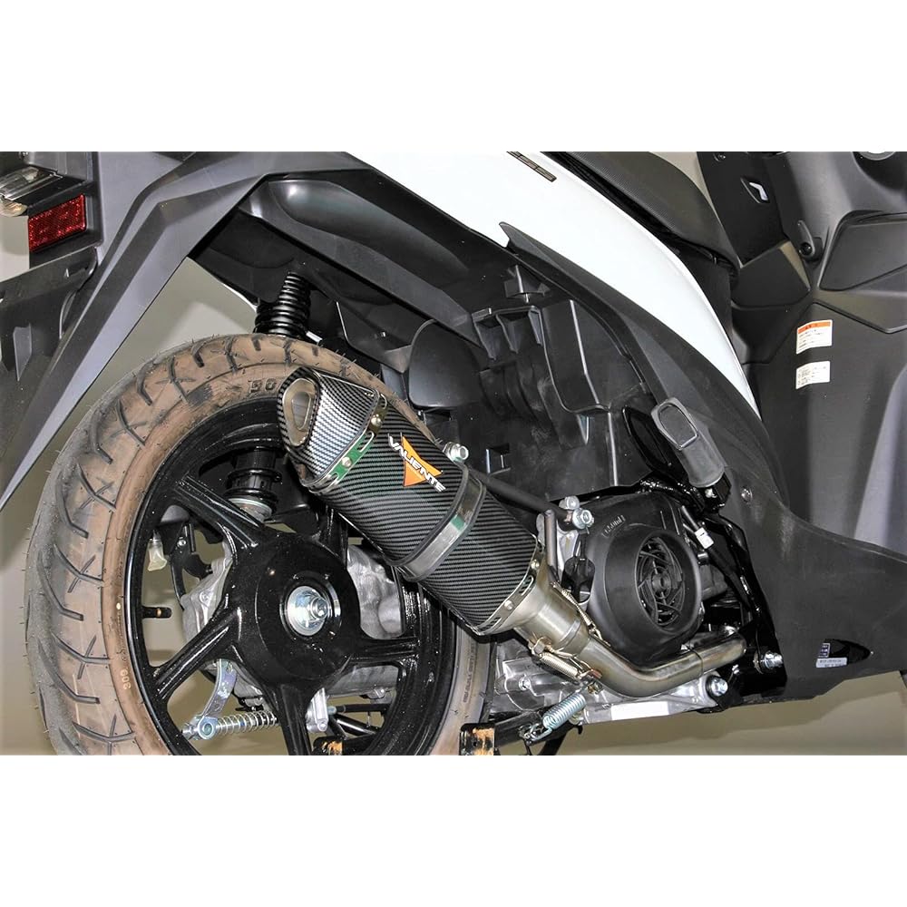 Address 110 Bike Muffler EBJ-CE47A 2BJ-CE47A Compatible with 2015-2022 Models Karma Carbon Type Muffler Motorcycle Supplies Motorcycle Bike Parts Full Exhaust Full Exhaust Custom Parts Dress Up Replacement External Product Heavy Bass Valiente Suzuki ADDR