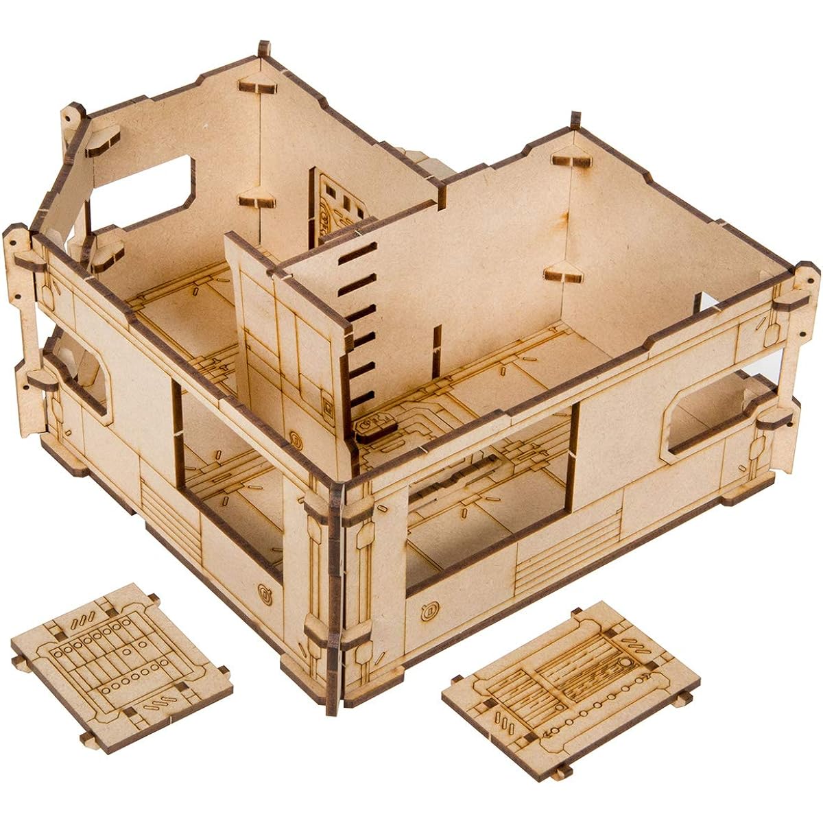 Broken Token Horizon Grid MK.II Sci-Fi Chiral Terrain Building