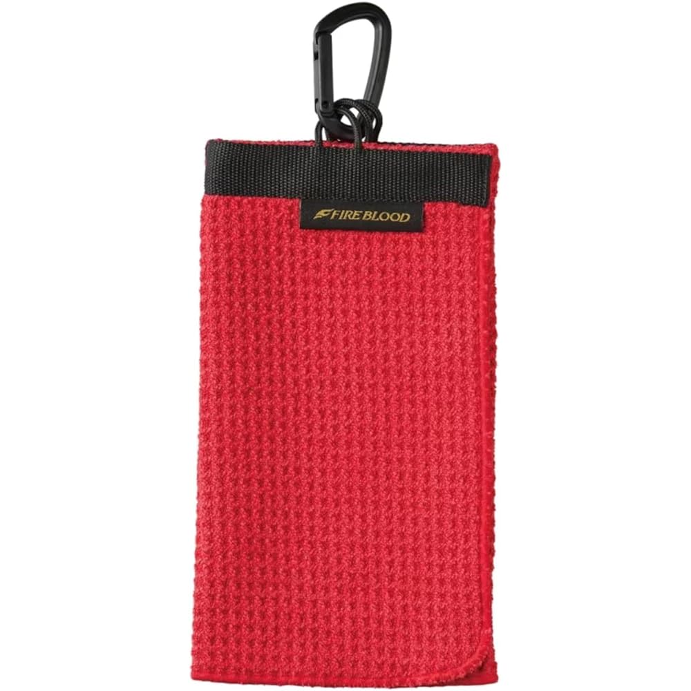 SHIMANO Microfiber Carabiner Towel AC-038W Black